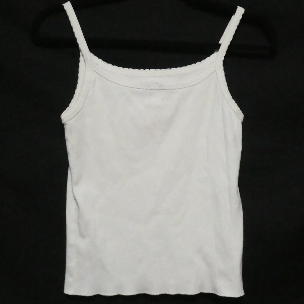 GAP | small | White Camisole | Floral Embroidery | 100% Cotton - Picture 2 of 13